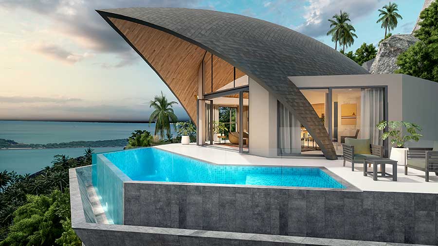 Sea View Phu Ngam Samui Villas – Type B - by Laem Set Beach